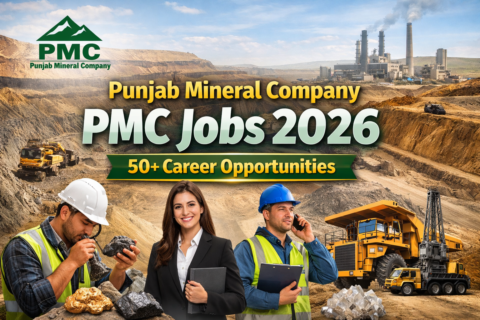 Punjab Mineral Company PMC Jobs 2026 – 50+ Career Opportunities