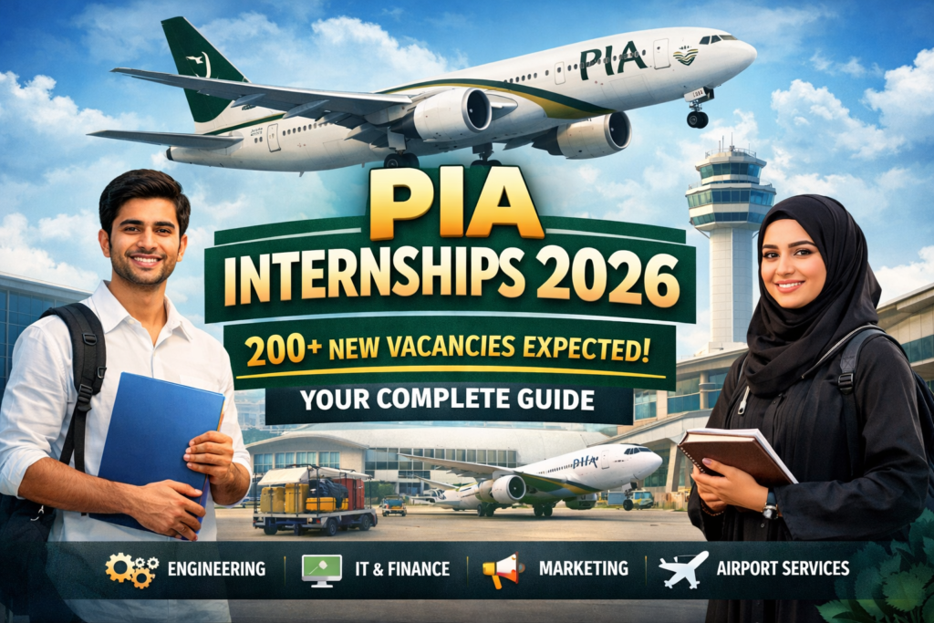 PIA Internships 2026: 200+ New Vacancies Expected – Your Complete Guide