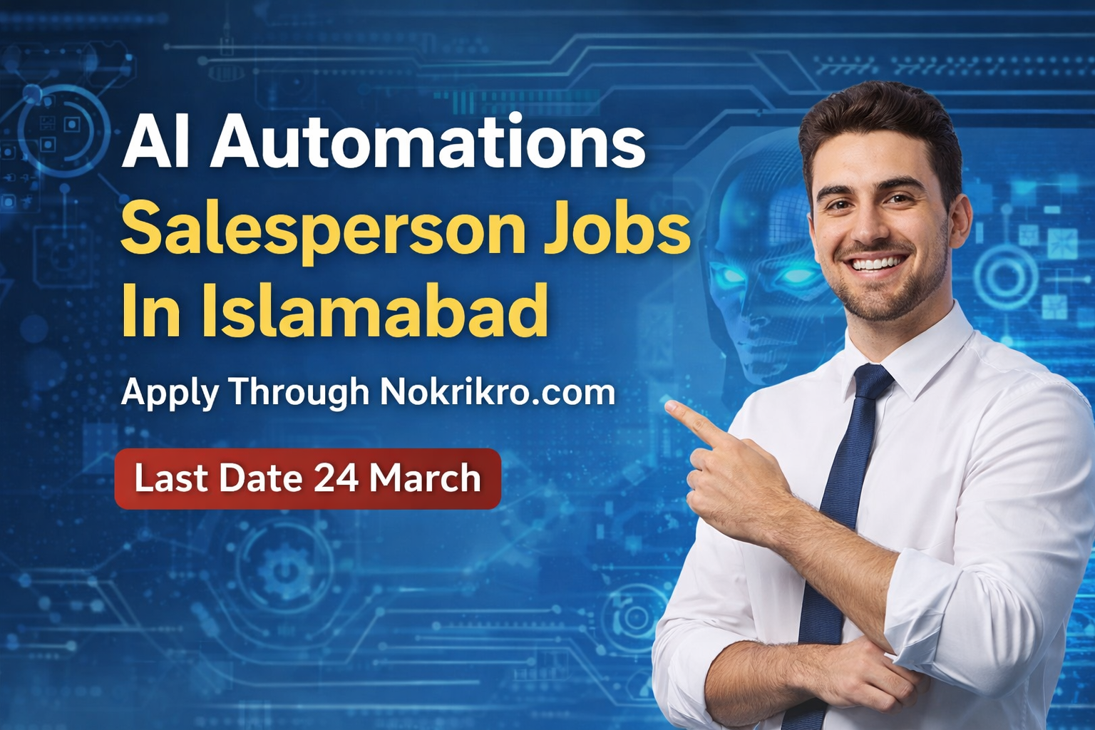 AI Automations Salesperson Jobs In Islamabad-Apply Through Rozee.PK